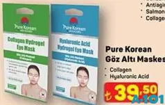 PURE KOREAN GÖZ ALTI MASKESİ fiyat ve kampanya bilgisi